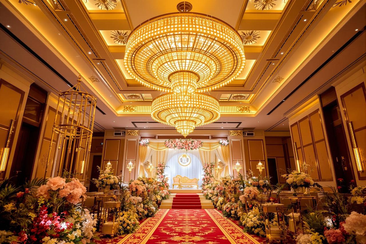 娱乐圈最"壕"婚礼:某明星婚礼花费超5000万,堪比皇室